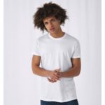 E150 T-Shirt Herren in Weiß mit klassischem Rundhalsausschnitt