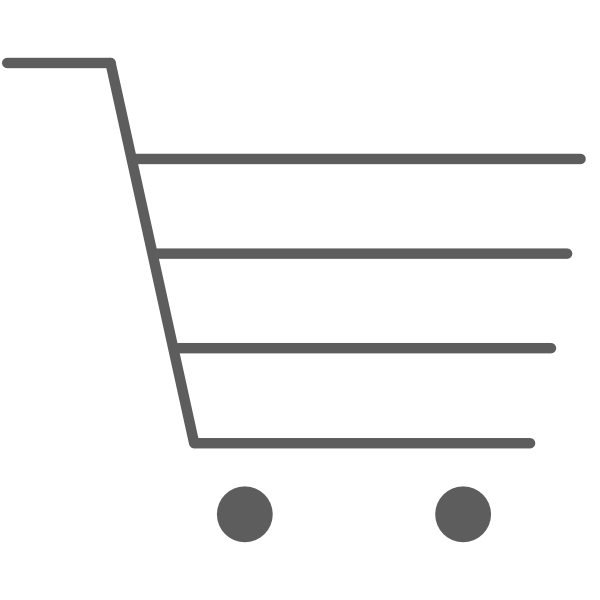 Symbol eines Einkaufswagens