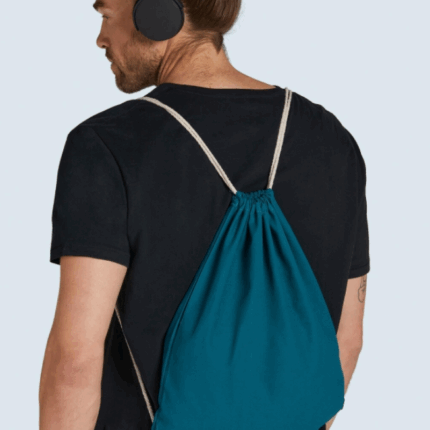 Cotton Drawstring Backpack